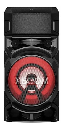 Parlante Torre De Audio LG Xboom Rn5 Bluetooth Fm 500w Color Negro