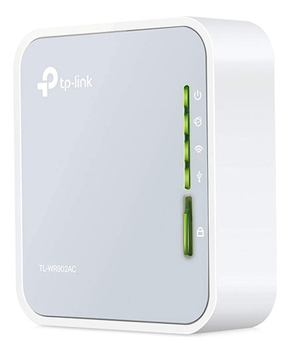 Router De Viaje Tp-link Ac750 Nano De Doble Banda Tl-wr902ac