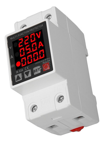 Protector De Corriente Ajustable Con 3 Pantallas Intelligent