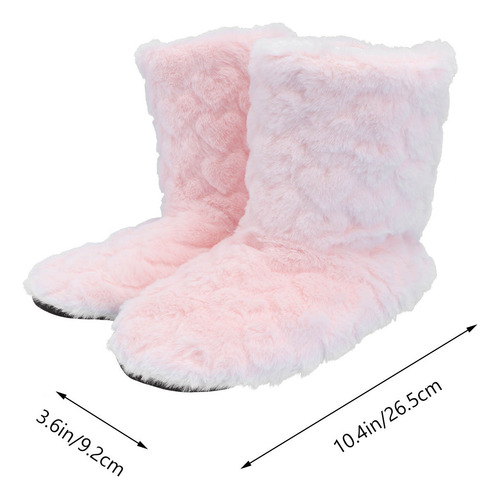Botas De Baile Cálidas Y Antideslizantes Para El Suelo