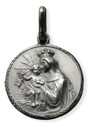 Medalla Plata 925 Virgen Del Carmen #331/2