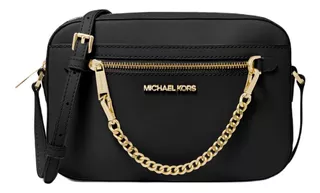 Bolsa Michael Kors Original Jet Set Large Cruzada Beige Fina