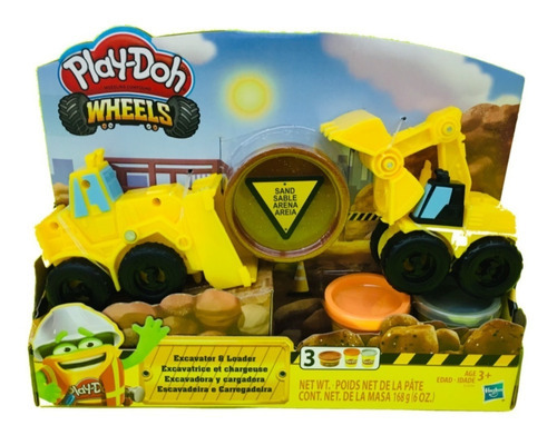 Play Doh Wheels Set De Excavadora Y Cargadora Hasbro /g