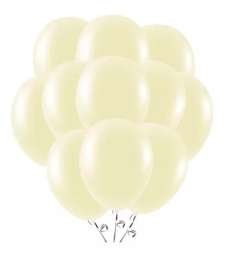 Globos de látex blanco marfil de 12 pulgadas, 62 globos blancos mate nude,  color crema beige para decoraciones de fiesta o decoración de arco de