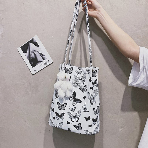 Bolso De Mano Simple Con Estampado De Cebra Y Leopardo