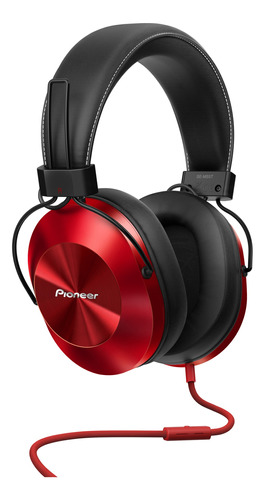 Auriculares gamer Pioneer SE-MS5T rojo