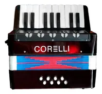 Comprar Acordeón Corelli Whc104 De 8 Bajos 17 Teclas Piano