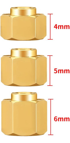 Latón Rc Wheel Hex Hub 0.157pulgadadrive Adapter Para Trx4-m
