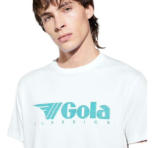 Remera Hombre Gola Institucional Puntillismo Hombre Colores