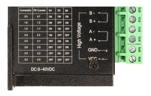Tb6600 Driver Tb6600 4a Motor Paso Cnc Printer 3d Arduino