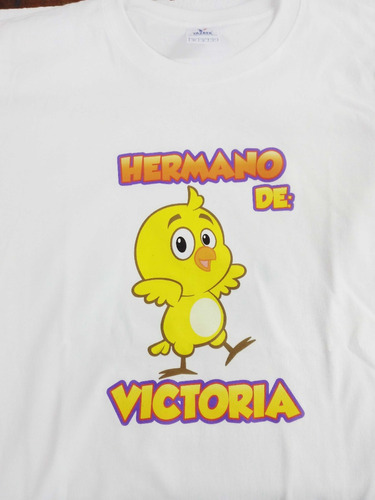 Playera Blanca Personalizada Transfer Manga Corta Algodon