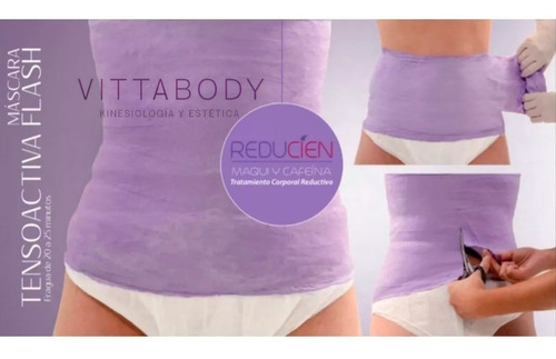 Imagen 2 de 3 de Vendas Yesoterapia Reductivas Profesional Reducien Pack 6