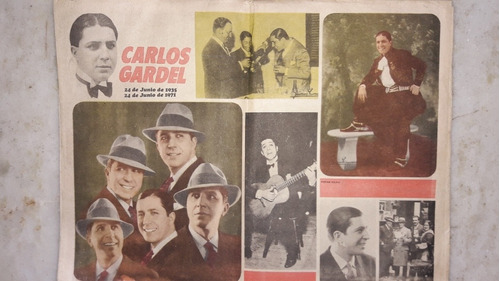 Carlos Gardel, Suplemento De Diario