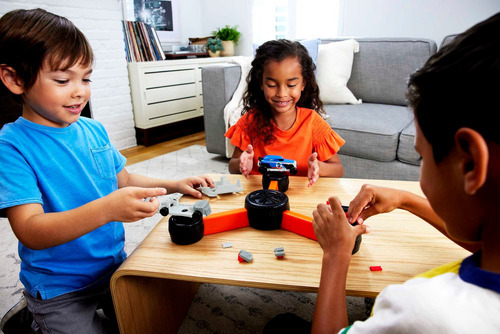 Mattel Games Juego De Mesa Hot Wheels Construye Y Destruye