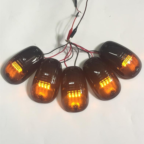 Imagen 4 de 8 de Juego 5 Luces Led Techo Raptor Hilux Amarok F150 Camioneta
