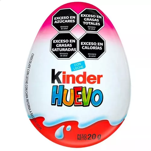 Huevo de Chocolate Kinder Sorpresa de Animales, 20 gr.