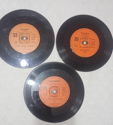 Sandro Lote X 6 Discos (simple) (Usado)