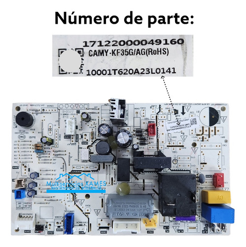 Tarjeta Mirage Life12+ (plus). 1 Ton , 220v. Elf121t S/f