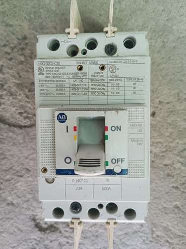 Breaker 3p  Caja Moldeada  Ab