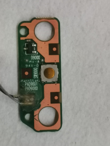 Botón Encendido Toshiba C650 C655 C650d C655d 6017b0258201 (Usado)