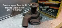 Comprar Bomba Agua Toyota 2f Fj40 Macho Viejo Hierro #16110-60080