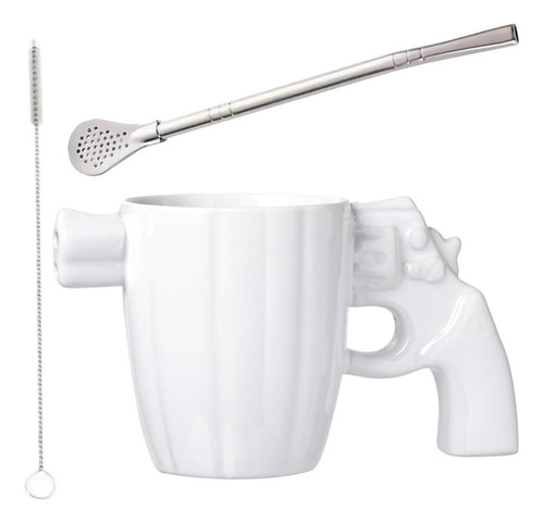 Taza De Café Con Forma De Revólver, Tazas De Café Novedosas