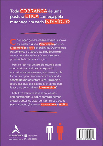 Qual É A Nossa Crise?: Reflexões sobre Ética e Corrupção, de Alexandre de Paula, Carlos. Editorial Starling Alta Editora E Consultoria Eireli,Alta Books, capa mole em português, 2021