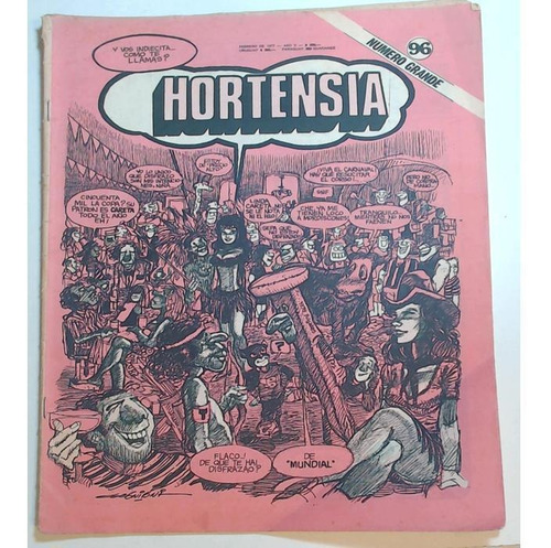 Revista Hortensia 96 - Febrero De 1977 - Año V