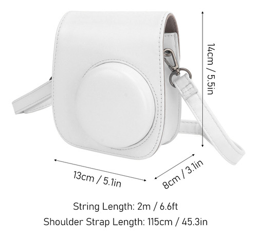 Capa Pu Para Câmera, Mini Bolsa Protetora Para Filtros De Ál
