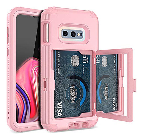 Welovecase Galaxy S10e Wallet Case Built In Protector De Pan