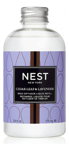 Nest Fragrances Recambio Difusor De Caña  Hoja De Cedro Y L