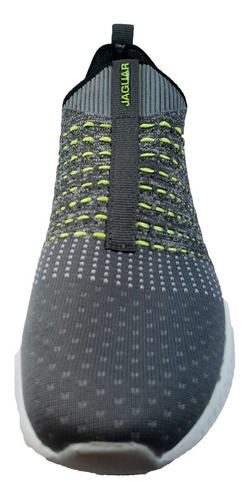 Imagen 4 de 7 de Zapatillas Jaguar Sin Cord Lifestyle Hombre 9087 Gris-vd Cli