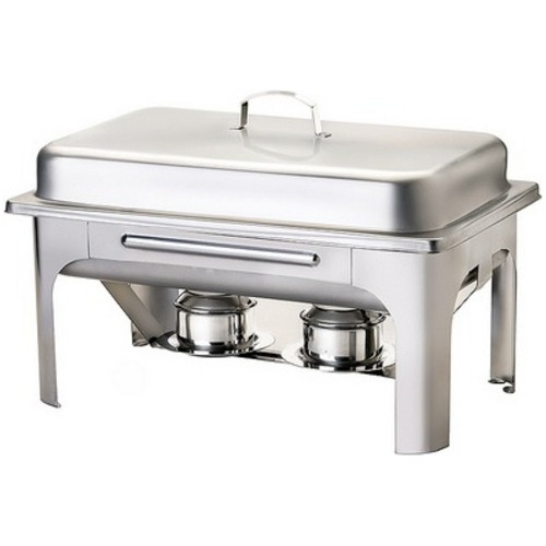 Chafing Dish / Rechaud Acero Inoxidable C/ 2 Bandejas De 1/2