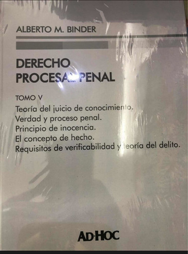 Derecho Procesal Penal-tomo 5