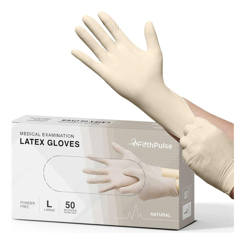 Medical Examination Latex Gloves Extra Thick 4.5 Mil, N...