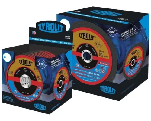 comprar Disco Corte Tyrolit Secur 115 X 1.6mm Caja X 25 Un Amoladora