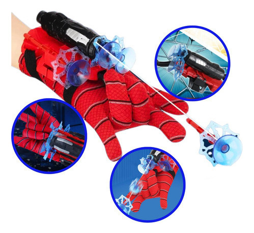 Luva Aranha Teia Homem Brinquedo Presente Meninos Spider Top