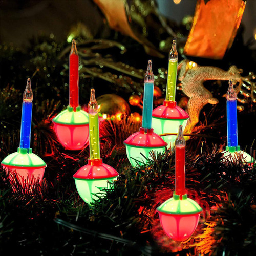 Luces De Burbujas Luces De Cadena De Noche De Navidad Luces