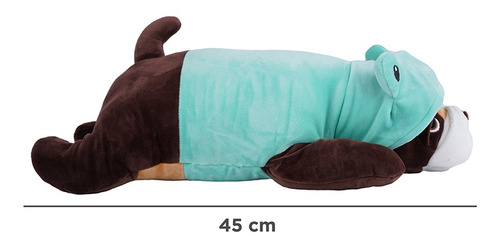 Miniso Peluche De Perro Shar Pei Acostado De Felpa
