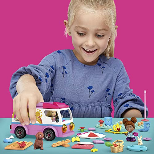 Juego De Construcción Mega Barbie Adventure Dreamcamper 123