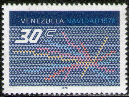 Venezuela Serie Completa X 1 Sello Mint Navidad Año 1978