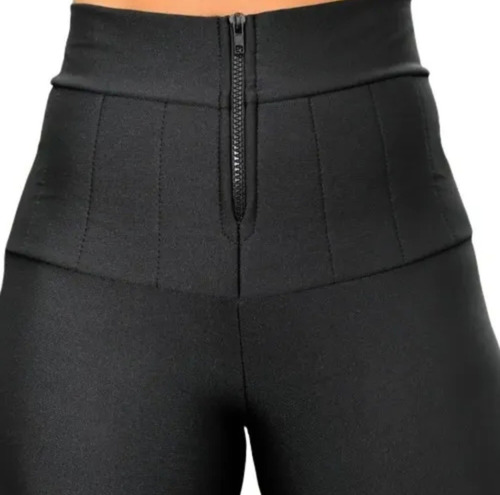 Imagem 2 de 3 de Calça Lipo Feminina Tecido Malha Power