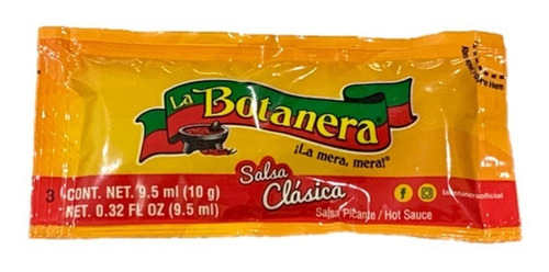 Caja Con 840 Sobres De Salsa Botanera De 10g C/u