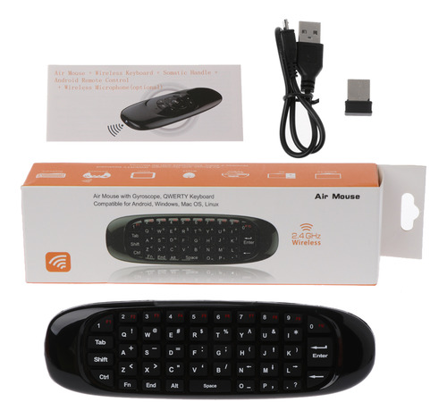 Teclado (2 #mold) Mouse C120 Fly Air Con Asiento De Voz