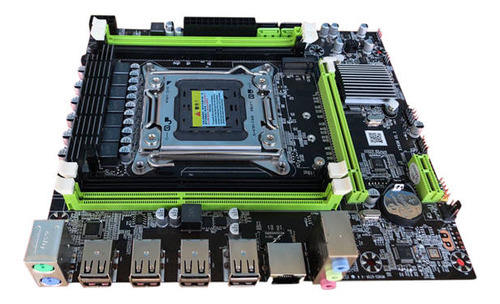 Placa Base Profesional X79 Lga 2011 Con Cpu Compatible Con D