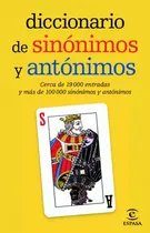 Comprar Diccionario De Sinonimos Y Antonimos -diccionarios Lexicos-