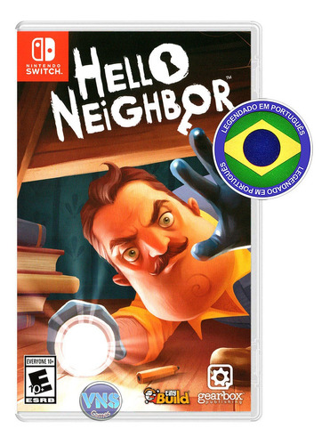 Hello Neighbor - Nintendo Switch - Mídia Física Novo Lacrado