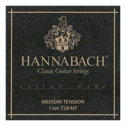 Encordado Cuerdas De Guitarra Clasica Hannabach 728