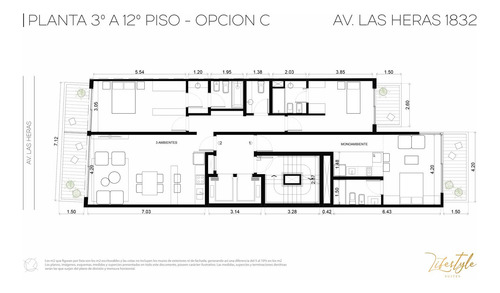 Apto Blanqueo! Venta Departamento 3 Ambientes, Toilette Y 2 Suitee En Recoleta, En Pozo