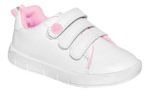 Tenis Casual De Bubble Gummers Para Niña Blanco Geologia T6